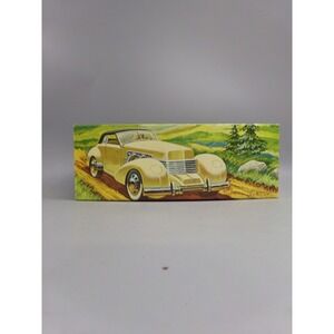 Vintage Avon Cord '37 Tai Winds‎ After Shave 7 fl. oz. Collectible Car Box